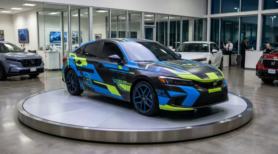 Honda Civic Wrap Cost 2026: Prices for Sedan, Hatch, Si & Type R